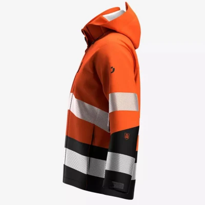 Jachetă softshell SCUTI HiVis pentru bărbați / Safety Jogger / Reflectorizanta