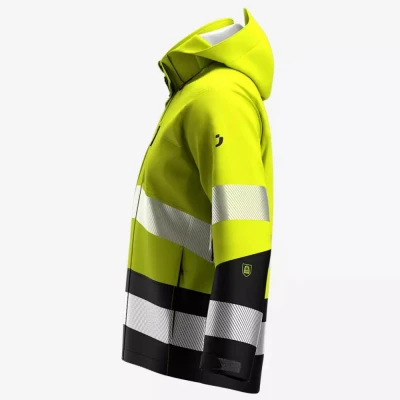 Jachetă softshell SCUTI HiVis pentru bărbați / Safety Jogger / Reflectorizanta