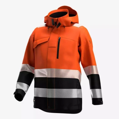 Jachetă de iarnă SCUTI HiVis pentru bărbați / Safety Jogger / Reflectorizanta