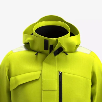Jachetă de iarnă SCUTI HiVis pentru bărbați / Safety Jogger / Reflectorizanta