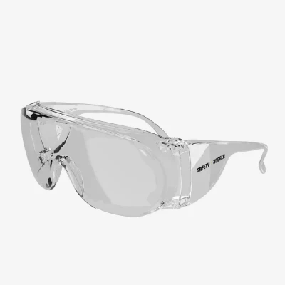 Ochelari de protecție VIRUNGA COVER (10 buc.) / Safety Jogger / Cu lentile transparente