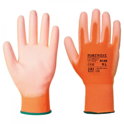 A120 - Mănuși PU Palm / Portwest / Textile impregnate in poliuretan