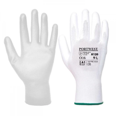 A120 - Mănuși PU Palm / Portwest / Textile impregnate in poliuretan