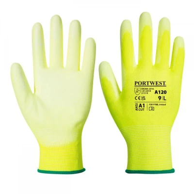 A120 - Mănuși PU Palm / Portwest / Textile impregnate in poliuretan