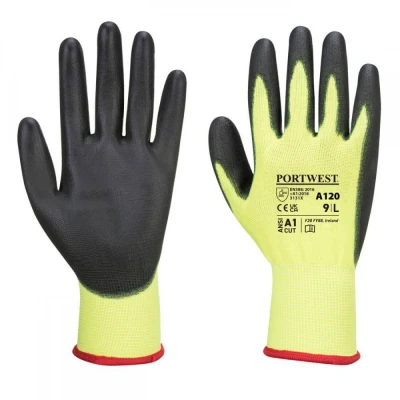 A120 - Mănuși PU Palm / Portwest / Textile impregnate in poliuretan