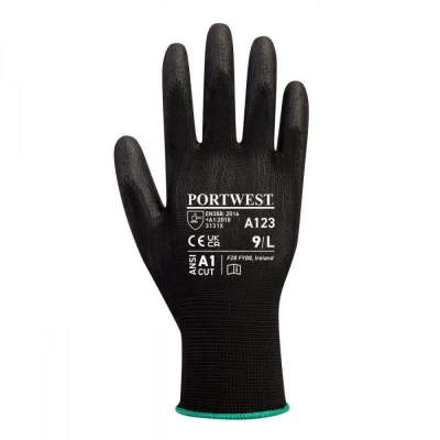 A123 - Mănuși PU Palm fără latex (144 per.) / Portwest / Textile impregnate in poliuretan