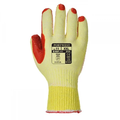 A135 - Mănuși Tough Grip / Portwest / Textile impregnate in latex
