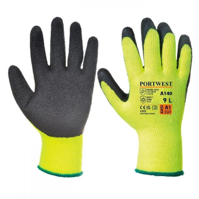 A140 - Mănuși Thermal Grip / Portwest / Textile impregnate in latex