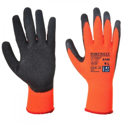 A140 - Mănuși Thermal Grip / Portwest / Textile impregnate in latex