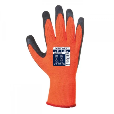 A140 - Mănuși Thermal Grip / Portwest / Textile impregnate in latex