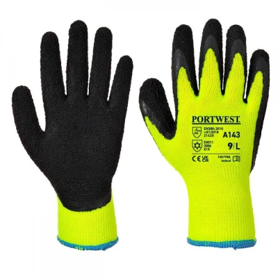A143 - Mănuși Thermal Soft Grip / Portwest / Textile impregnate in latex
