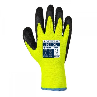 A143 - Mănuși Thermal Soft Grip / Portwest / Textile impregnate in latex