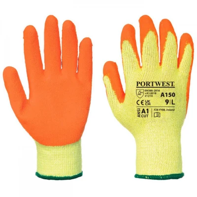 A150 - Mănuși Classic Grip / Portwest / Textile impregnate in latex