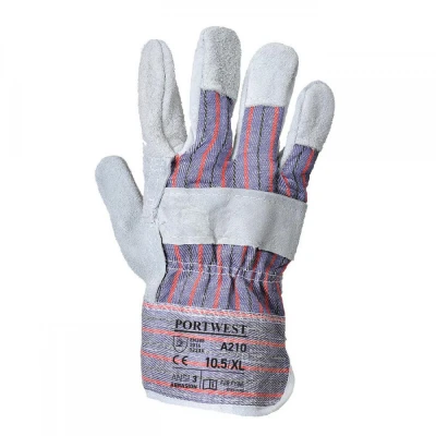 A210 - Mănuși Canadian Rigger / Portwest / Piele cu textil