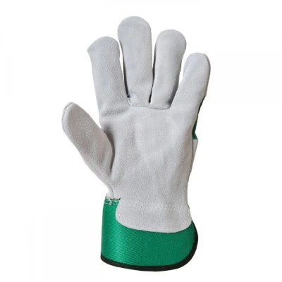 A220 - Mănuși Premium Chrome Rigger / Portwest / Piele cu textil