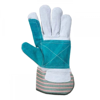 A229 - Mănuși Clasic Double Palm Rigger / Portwest / Piele cu textil