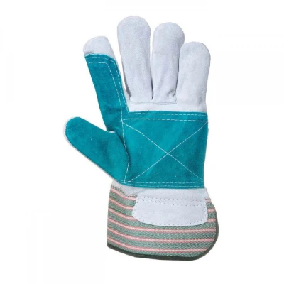 A230 - Mănuși Double Palm Rigger / Portwest / Piele cu textil
