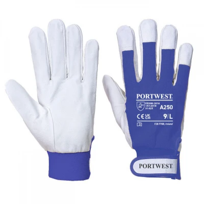 A250 - Mănuși Tergsus / Portwest / Piele cu textil