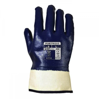 A302 - Mănuși Total Impregnate Nitrile Safety / Portwest / Textile impregnate in nitril