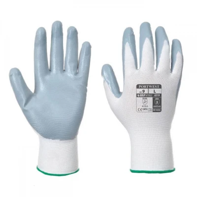 A319 - Mănuși Flexo Grip Nitrile în ambalaj indivi / Portwest / Textile impregnate in nitril