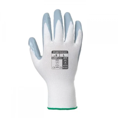 A319 - Mănuși Flexo Grip Nitrile în ambalaj indivi / Portwest / Textile impregnate in nitril
