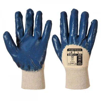 A330 - Mănuși  Nitrile Light Knitwrist / Portwest / Textile impregnate in nitril