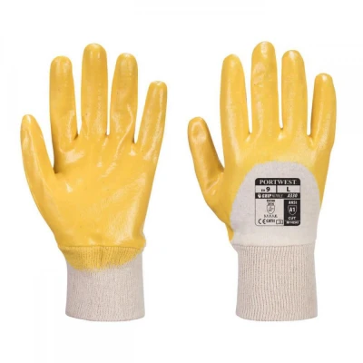A330 - Mănuși  Nitrile Light Knitwrist / Portwest / Textile impregnate in nitril