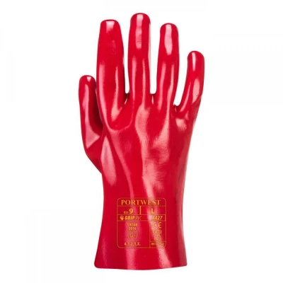 A427 - Mănuși din PVC 27 cm / Portwest / Antichimice din PVC