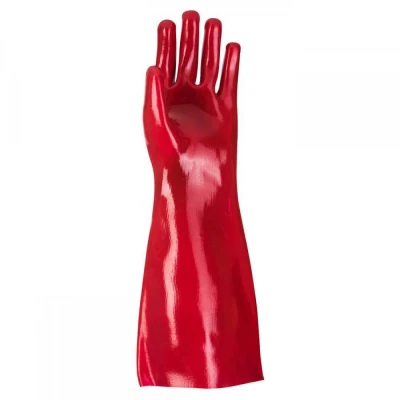 A445 - Mănuși din PVC 45 cm / Portwest / Antichimice din PVC