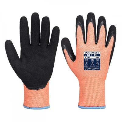 A646 - Mănuși Nitril Vis-Tex Winter HR Cut / Portwest / Antitaiere