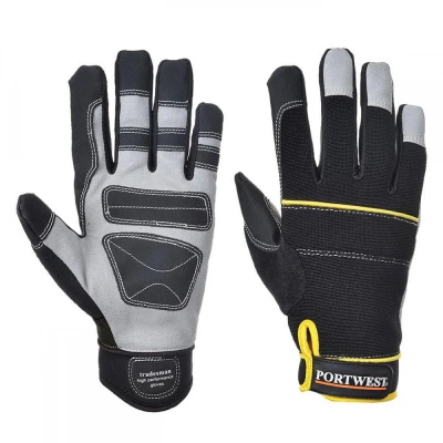 A710 - Mănuși Tradesman – High Performance / Portwest / Piele sintetica cu textil