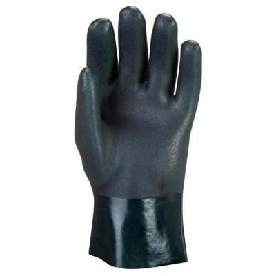 A827 - Mănuși Double Dippeddin PVC 27 cm / Portwest / Antichimice din PVC