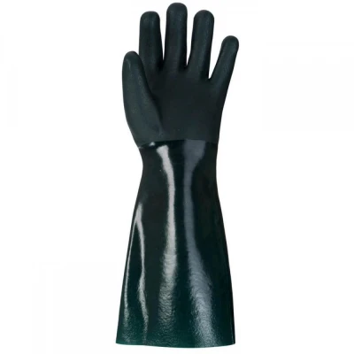 A845 - Mănuși Double Dippeddin PVC 45 cm / Portwest / Antichimice din PVC