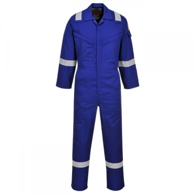 AF73 - Combinezon Araflame Silver / Portwest / Antistatica, ignifuga