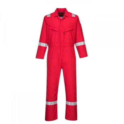 AF73 - Combinezon Araflame Silver / Portwest / Antistatica, ignifuga
