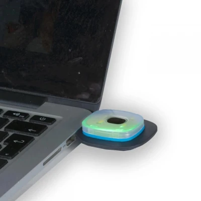 B029 - Căciulă cu LED reîncărcabil USB / Portwest / Caciuli iarna, Fulare, Cagule