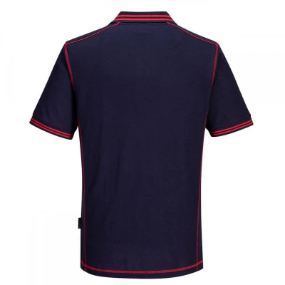 B218 - Tricou Polo Essential bicolor / Portwest / Tricouri POLO (cu guler si nasturi)