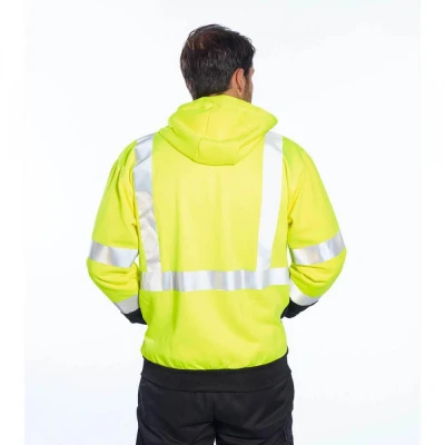 B315 - Hanorac HiVis Bicolor cu Fermoar / Portwest / Reflectorizanta