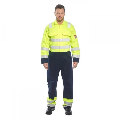 BIZ7 - Combinezon Bizweld Hi-Vis antistatic / Portwest / Antistatica, ignifuga