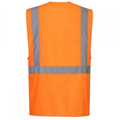 C357 - Vestă HiVis Executive cu buzunar pentru tab / Portwest / Veste semnalizare