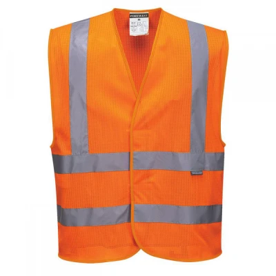 C370 - Vestă MeshAir Band&Brace / Portwest / Veste semnalizare