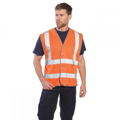 C370 - Vestă MeshAir Band&Brace / Portwest / Veste semnalizare