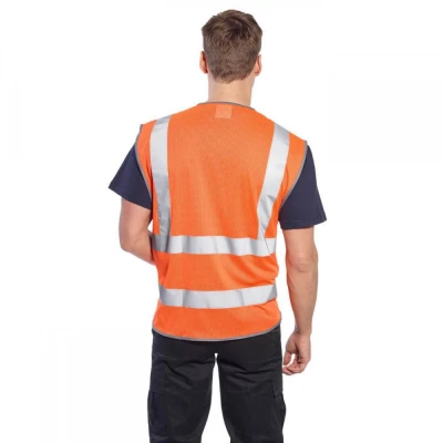 C370 - Vestă MeshAir Band&Brace / Portwest / Veste semnalizare