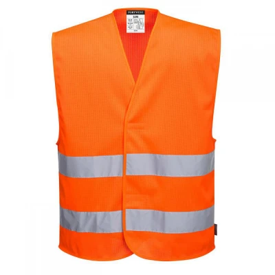 C374 - Vestă HiVis cu 2 benzi gama MeshAir / Portwest / Veste semnalizare