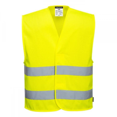 C374 - Vestă HiVis cu 2 benzi gama MeshAir / Portwest / Veste semnalizare