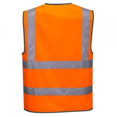 C375 - Vestă HiVis cu fermoar / Portwest / Veste semnalizare