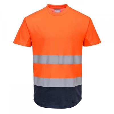 C395 - Tricou bicolor reflectorizant / Portwest / Veste semnalizare