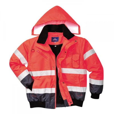 C465 - Jachetă HiVis Contrast Bomber 3-in-1 / Portwest / Reflectorizanta