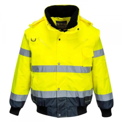 C465 - Jachetă HiVis Contrast Bomber 3-in-1 / Portwest / Reflectorizanta