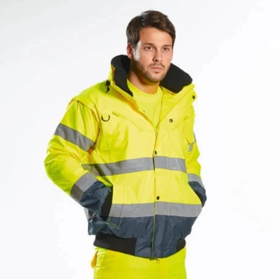 C465 - Jachetă HiVis Contrast Bomber 3-in-1 / Portwest / Reflectorizanta